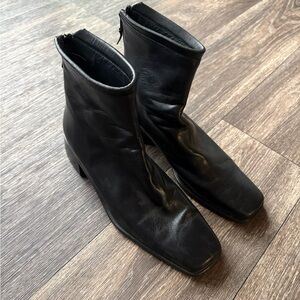 Stuart Weitzman Black Leather Boots